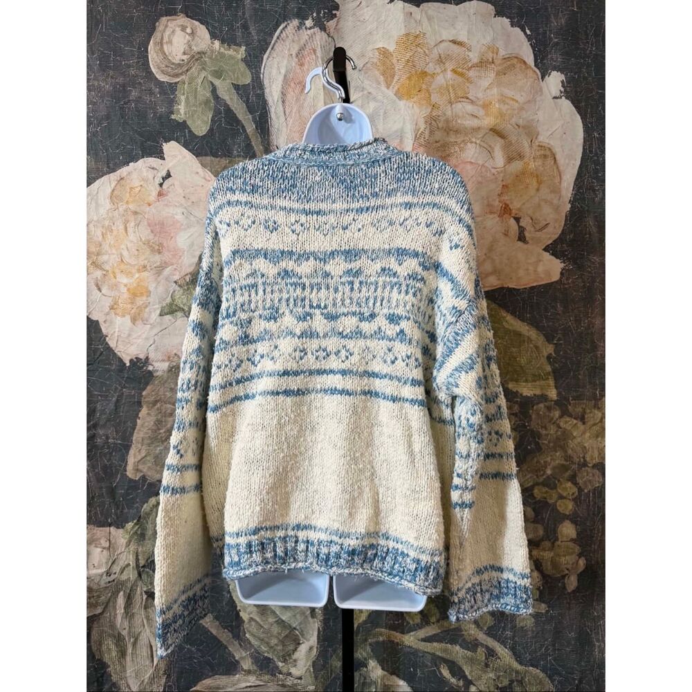 New Free People Dani Pattern Sweater Size XS - Picture 7 of 11